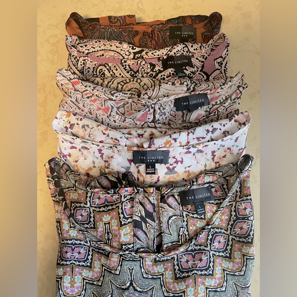 The Limited Multicolor Short Sleeve Tops